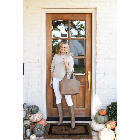 Cuyana system tote 13-inch bag clay one size - Picture 1 of 7